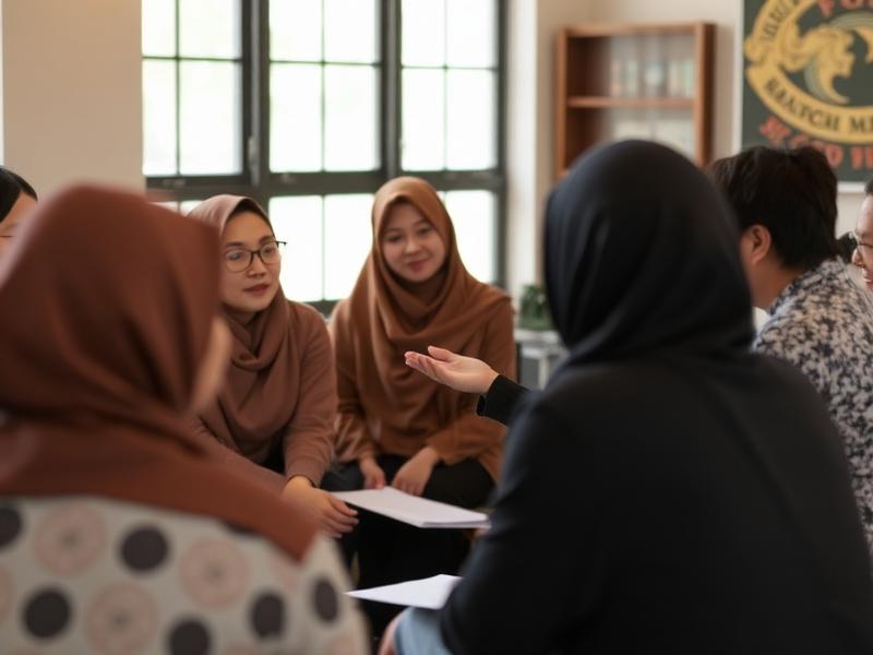 Memfasilitasi workshop